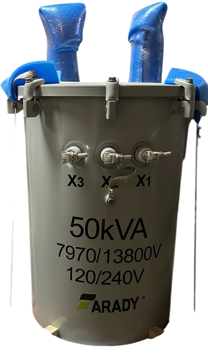 Transformador 50KVA 7.9/13.8kV - 120/240V