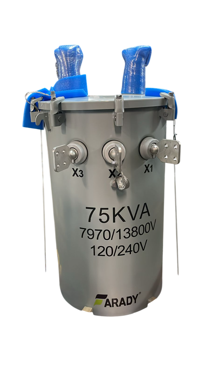 Transformador 75KVA 7.9/13.8kV - 120/240V